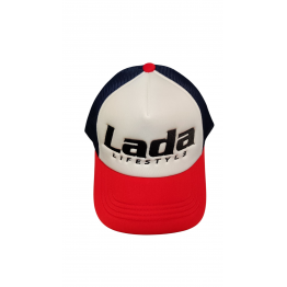 LADA LIFESTYLE TRUCKER sapka, piros / sötétkék